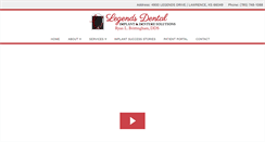 Desktop Screenshot of legendsdental.com